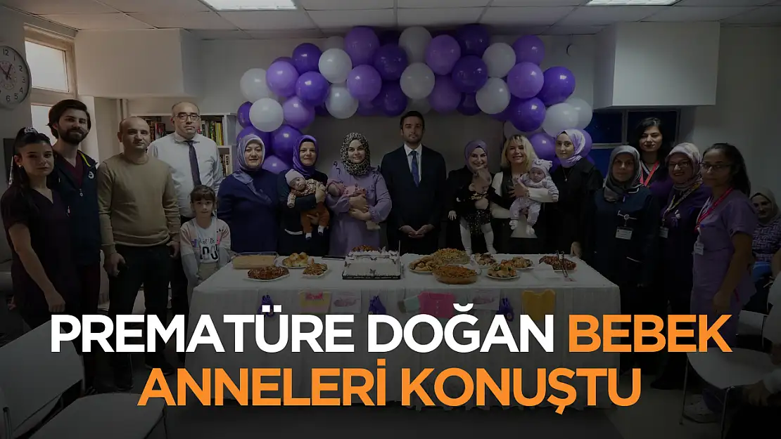 Samsun'da prematüre doğan bebek anneleri Dünya Prematüre Günü'ne özel konuştu