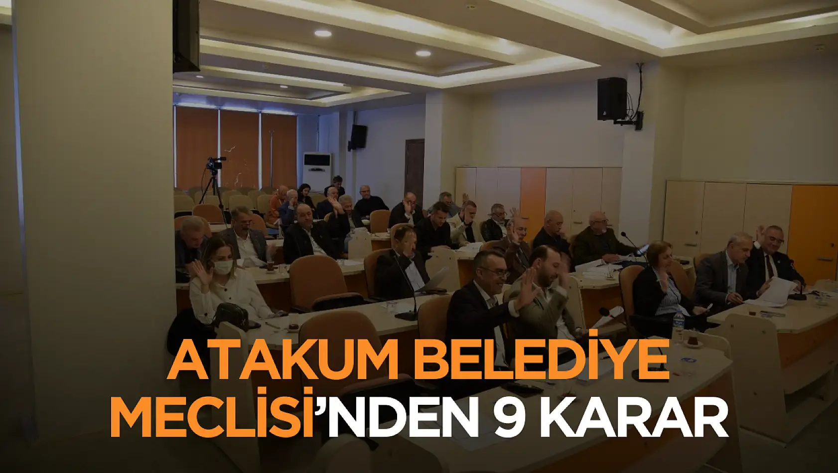 Atakum Belediye Meclisi'nden 9 karar