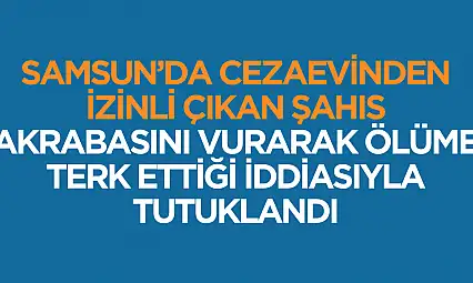 Cezaevinden izinli çıkan şahıs akrabasını ölüme terk ettiği iddiasıyla tutuklandı